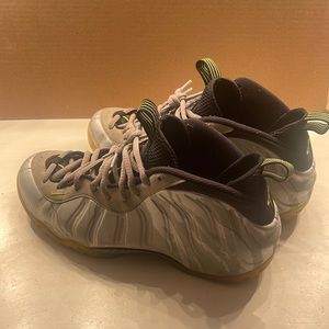 Grey nike foam posite